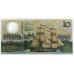 AUSTRALIA 1988 . TEN 10 DOLLARS BANKNOTE . FRASER/JOHNSTON . LAST PREFIX AB57